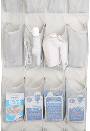 Amazon Basics 24-Pocket Over-the-Door Hanging Medium-Size Shoe Organizer