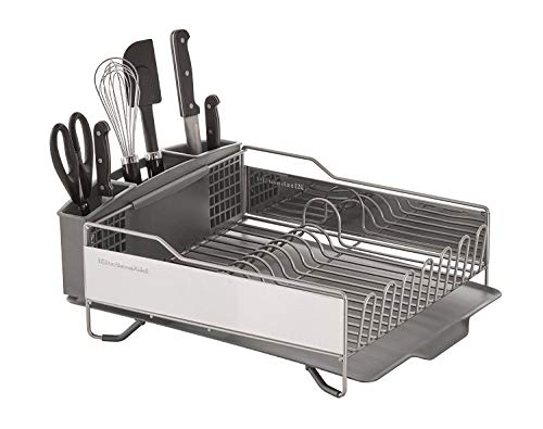 KitchenAid Full Size Dish Rack, Light Grey