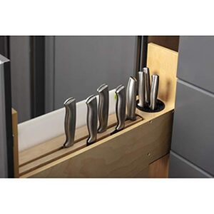 No Wiggle 5" Magnetic Knife Organizer Soft-close Pullout