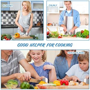 9 Pieces Finger Guard Set for Cutting Finger Cots Stainless Steel Knife Cutting Protector and Potato Butter Lettuce Crinkle Cutter for Kids Kitchen Tool Avoid Hurting When Slicing and Chopping