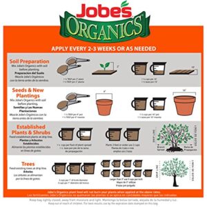 Jobe’s Organics 09226NA Granular Plant Food Fruit & Citrus, 4lbs, Brown