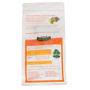 Jobe’s Organics 09226NA Granular Plant Food Fruit & Citrus, 4lbs, Brown