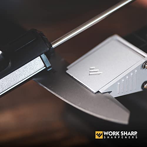 Work Sharp Precision Adjust Elite Knife Sharpener Including Additional Sharpening Stones and Carry Case