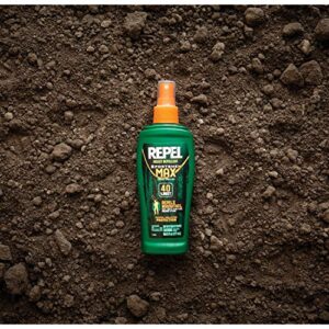 Repel Insect Repellent Sportsman Max Formula (2 Pack), Repels Mosquitoes, Ticks and Gnats, Effective Long-Lasting Protection, 40% DEET (Pump Spray) 6 fl Ounce