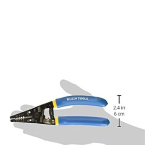 Klein Tools 11055 Wire Cutter and Wire Stripper, Stranded Wire Cutter, Solid Wire Cutter, Cuts Copper Wire