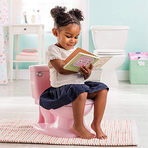 Summer My Size Potty, Pink Realistic Potty Training Toilet Looks and Feels Like an Adult Toilet Easy to Empty and Clean, 1 Count (Pack of 1)