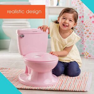 Summer My Size Potty, Pink Realistic Potty Training Toilet Looks and Feels Like an Adult Toilet Easy to Empty and Clean, 1 Count (Pack of 1)