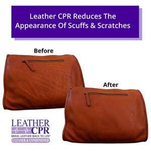 Leather CPR Cleaner & Conditioner 18oz - Best Leather Cleaner & Conditioner. Cleans, Conditions, Restores & Protects Leather Furniture, Handbags, Car Seats, Jackets, Boots, Shoes, Saddles, Tack & More