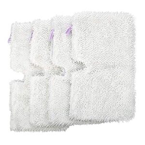 flammi steam mop replacement pads for shark s3500 series s3501 s3601 s3550 s3901 se450 s3801co s3601d s2901 s2902 steam pocket mop, 4 pack