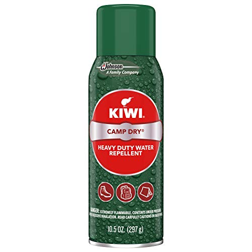 KIWI Camp Dry Water Repellent ,For Tents, Tarps, Boots, Boat Covers, Patio Furniture and More, Spray Bottle, 10.5 Oz (single unit)