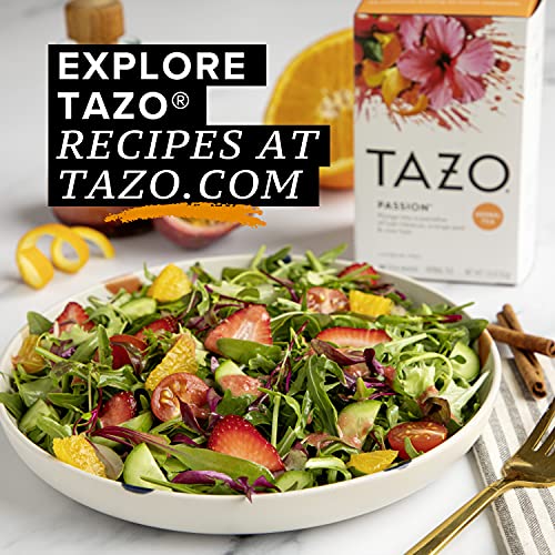 TAZO Iced Tea Bags, Passion Herbal Tea, Caffeine Free, 20 Tea Bags (Pack of 6)