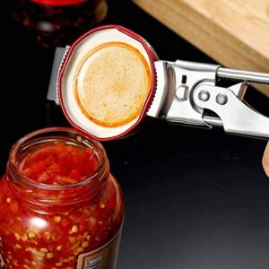 Master Opener Adjustable Jar & Bottle Opener, Adjustable Multifunctional Stainless Steel Can Opener Jar Lid Gripper, Manual Jar Bottle Opener Kitchen Accessories