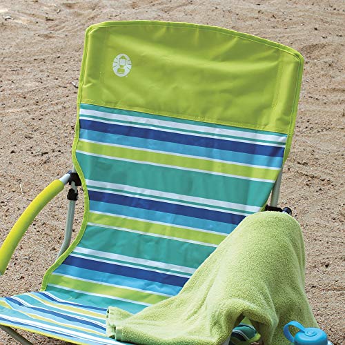 Coleman Camping Chair | Lightweight Utopia Breeze Beach Chair | Outdoor Chair with Low Profile