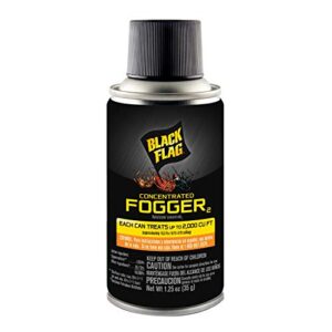 Black Flag 11079 HG-11079 6 Count Indoor Fogger, Pack of 4, Clear