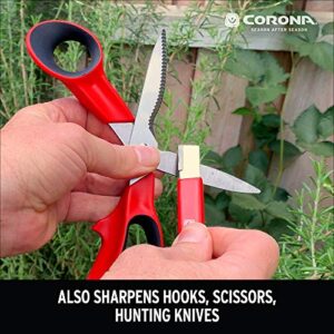 Corona AC 8300, Garden Tool Blade Sharpener, 1-Pack, Red