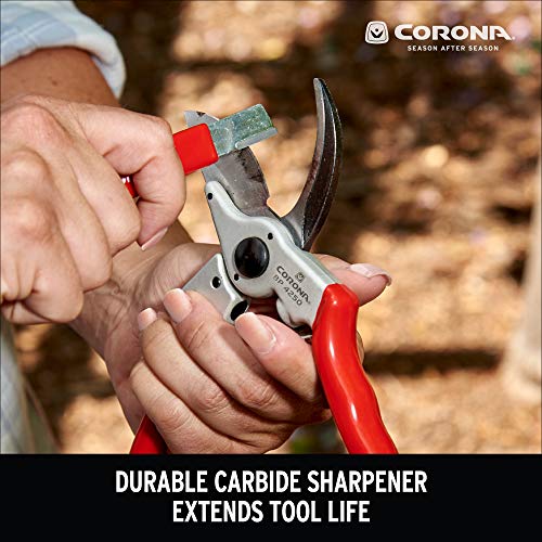 Corona AC 8300, Garden Tool Blade Sharpener, 1-Pack, Red