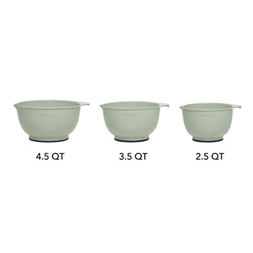 KitchenAid Classic Mixing Bowls, Set of 3, Pistachio