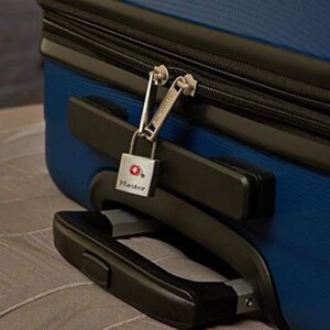 Master Lock TSA Luggage Locks with Key, TSA Approved Lock for Backpacks, Bags and Luggage, 4 Pack, 4683Q