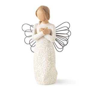 willow tree remembrance angel (lighter skin), sculpted hand-painted figure