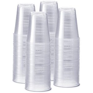 [240 count – 12 oz.] clear disposable plastic cups – cold party drinking cups