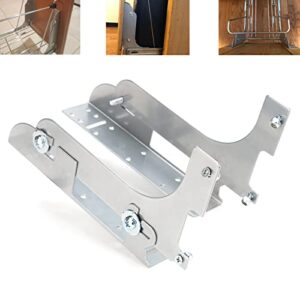 5wb-dmkit door mount kit compatible with rev-a-shelf 5wb1 5wb2 5cw2 series baskets for rev a shelf pull out trash