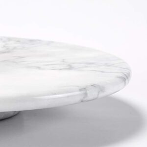 jalz jalz 12'' Marble Lazy Susan Kitchen Turntable