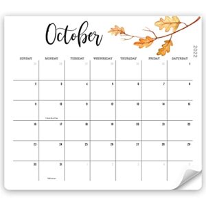 beautiful magnetic fridge calendar – runs until december 2023 – the perfect monthly calendar with seasonal designs for easy planning