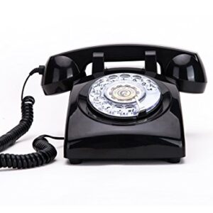 Rotary Dial Telephones Sangyn 1960'S Classic Old Style Retro Landline Desk Telephone
