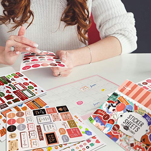 Aesthetic Planner Stickers - 1500+ Stunning Design Accessories Enhance and Simplify Your Planner, Journal, Calendar And Scrapbook