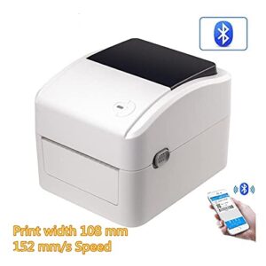 LIUYUNQI 10mm Width High Print Speed 152mm/s Thermal Label Printer Thermal Barcode Thermal Shipping Label Printer Support QR Code