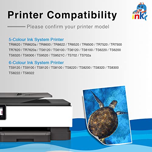 Starink Compatible Ink Cartridge Replacement for Canon 280 281 XXL PGI-280XXL CLI-281XXL for Pixma TR8520 TR8620 TR7520 TR8620a TR8622 TS6220 TS6320 TS6120 TR8600 TR8500 TR7500 TS6300 Printer, 10-Pack