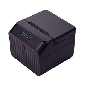 liuyunqi desktop 58mm thermal label printer wired barcode printer usb bt connection support esc/pos