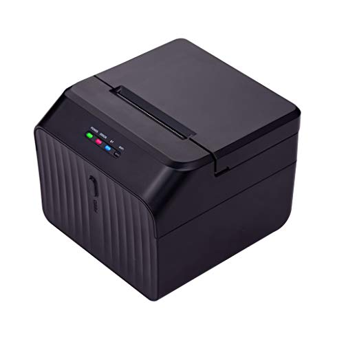 LIUYUNQI Desktop 58mm Thermal Label Printer Wired Barcode Printer USB BT Connection Support ESC/POS