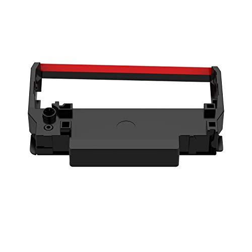 24-Pack ERC30 ERC-30 ERC 30 34 38 B/R Compatible Cash Register Ink Ribbon Used for ERC38 NK506 TM-U220 M188B, BTP-M300, GRC-220BR SBR-275 (Black and Red)