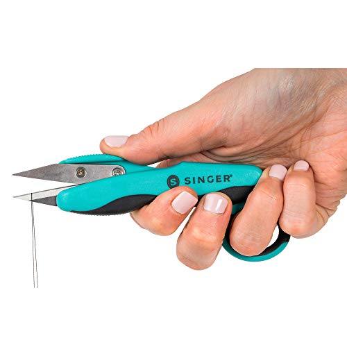 SINGER 00564 ProSeries Thread Snips, 5-Inch,Teal