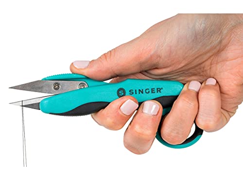 SINGER 00564 ProSeries Thread Snips, 5-Inch,Teal