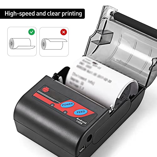 LIUYUNQI Thermal Printer Phone Printer USB Port 2 Inch 58mm Printer