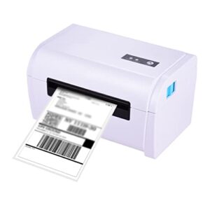 LIUYUNQI Thermal Label Printer for 4x6 Shipping Package Label Maker 160mm/s High Speed Thermal Sticker Printer Max.110mm Paper Width