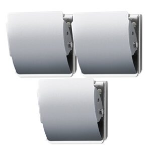 plus extra strong magnetic clip large silver – 3 pack