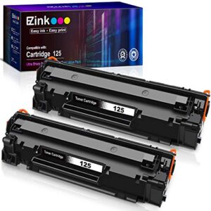 e-z ink (tm) compatible toner cartridge replacement for canon 125 crg-125 3484b001 to use with imageclass lbp6030w imageclass lbp6000 imageclass mf3010 laser printer (black, 2 pack)
