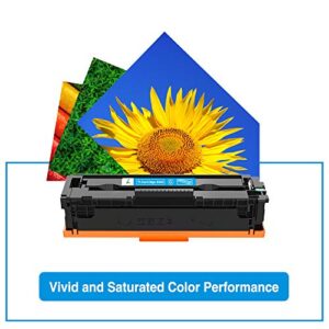 TRUE IMAGE Compatible Toner Cartridge Replacement for Canon 054 054H Toner Canon Color ImageCLASS MF644Cdw MF642Cdw LBP622Cdw MF641Cw Printer Toner (Black Cyan Magenta Yellow, 4-Pack)