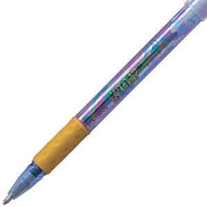 Pentel Arts Krazy Pop Iridescent Gel Pen, (1.0mm) Bold Line, Assorted Ink (Xc/BD/CP/DG), 4-PK (K91PABP4M3)