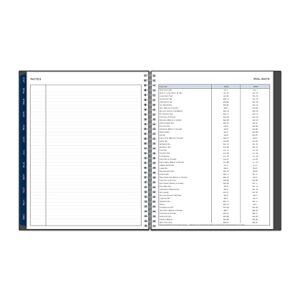 Blue Sky 2023 Weekly and Monthly Planner, January - December, 8.5" x 11", Flexible Cover, Wirebound, Passages (142073)