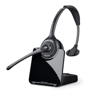 poly – cs510 support convertible wireless headset (plantronics) – over-the-head one ear/monaural headset – dect 6.0 – connects to desk phone – telephone headset