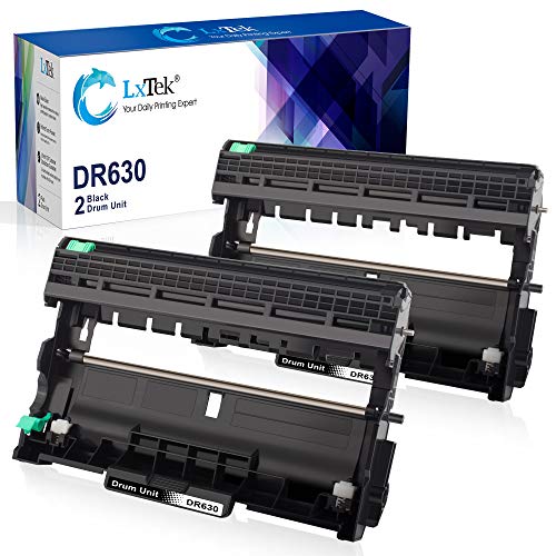 LxTek Compatible Drum Unit Replacement for Brother DR630 DR-630 High Yield to use with HL-L2300D MFC-L2705DW HL-L2300D MFC-L2720DW HL-L2320D Printer (2 Black)