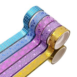 30 Rolls Washi Masking Tape Set,Decorative Craft Tape Collection for DIY and Gift Wrapping with Colorful Designs and Patterns