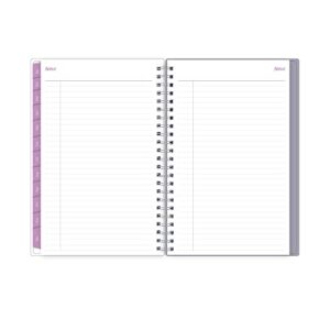 Blue Sky 2023 Weekly and Monthly Planner, January - December, 5" x 8", Clear Pocket Cover, Wirebound, Laila (142087)