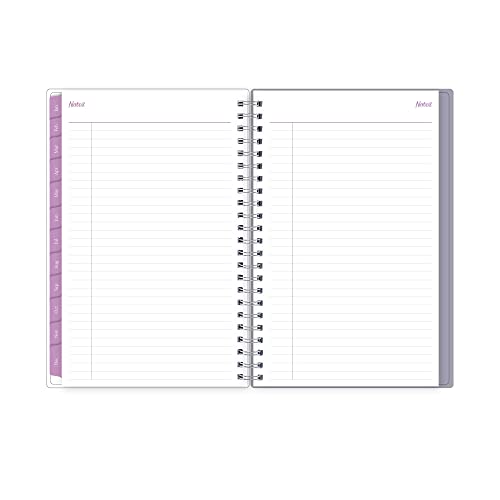 Blue Sky 2023 Weekly and Monthly Planner, January - December, 5" x 8", Clear Pocket Cover, Wirebound, Laila (142087)