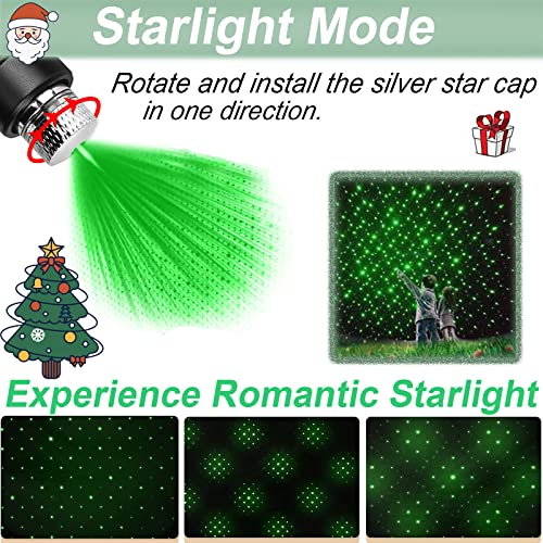 Green Laser Pointer High Power, Strong High Power Laser Pointer Long Range Green Laser Light Pointer Toys Lazer Pointer High Power for Presentations Outdoor Hunting Laser Pointer USB Rechargeable