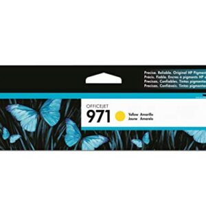 HP 971 | PageWide Cartridge | Yellow | Works with HP OfficeJet Pro X451, X476, X551, X576 | CN624AM